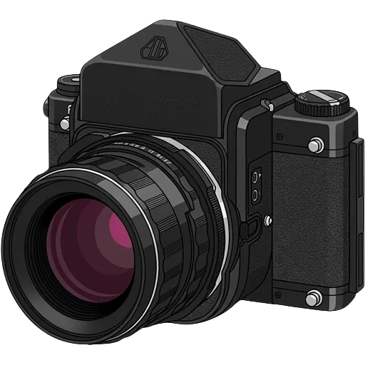 Pentax ペンタックス 67 Mirror Upのピクセルアート