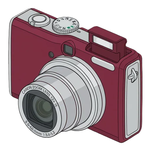 キヤノン PowerShot SX200 ISのピクセルアート
