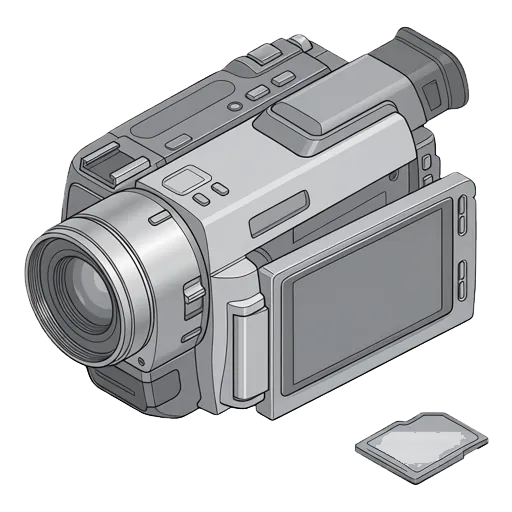 Sony Handycam DCR-TRV900 pixel art