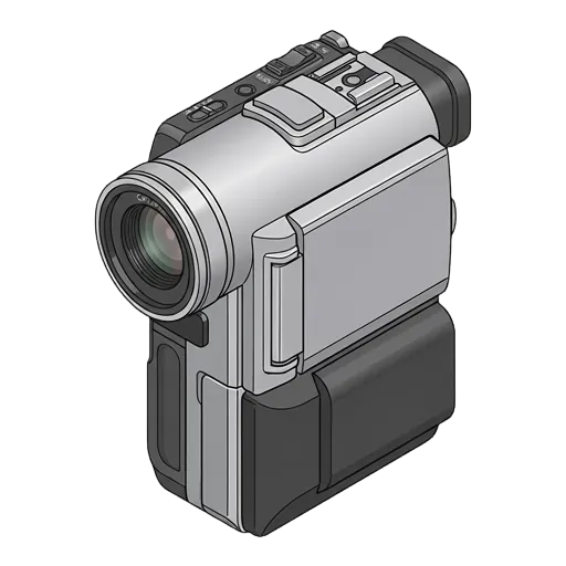 Sony Handycam DCR-PC100 pixel art