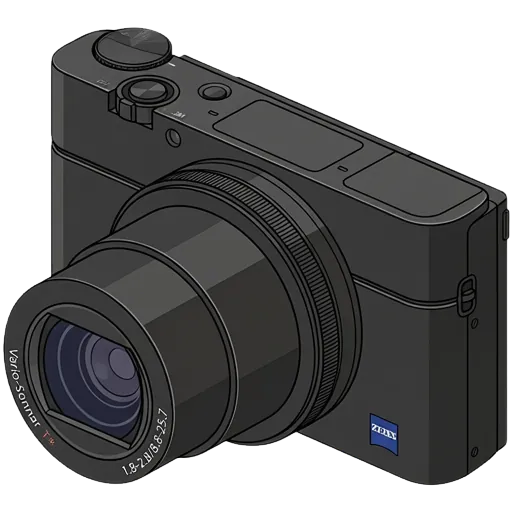 소니 사이버샷 DSC-RX100 VA 픽셀아트
