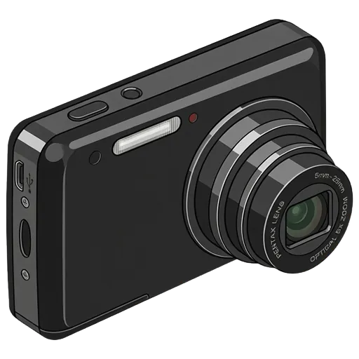 Pentax Optio S1 pixel art