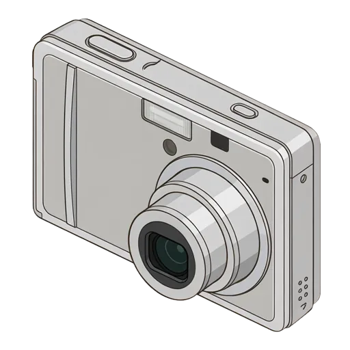 Pentax Optio S12 pixel art