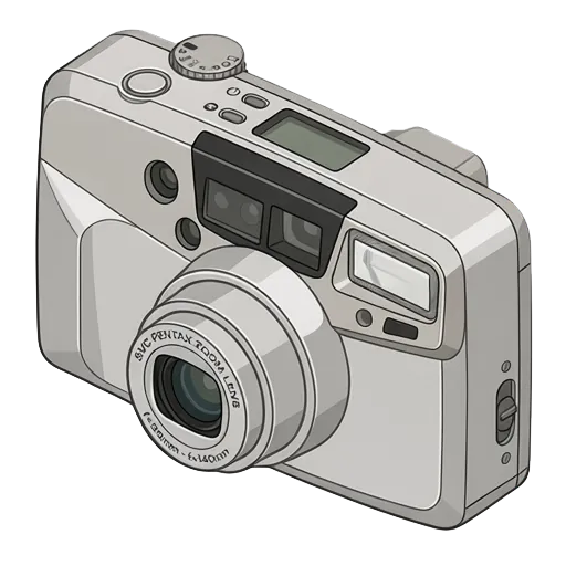 Pentax Espio 140M pixel art