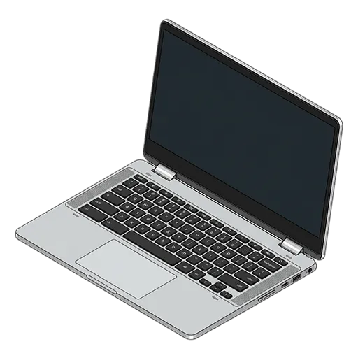 HP 크롬북 x360 14 픽셀아트