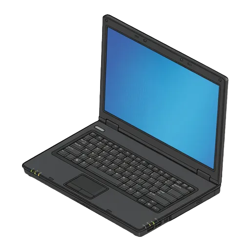 HP Compaq nc8230 pixel art