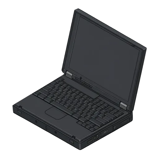 IBM ThinkPad 770のピクセルアート
