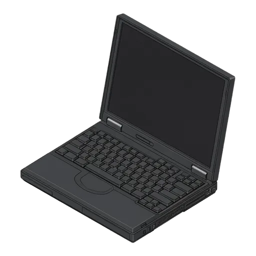 IBM ThinkPad 600Eのピクセルアート