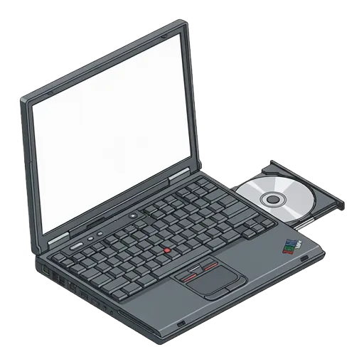 IBM ThinkPad T23 pixel art