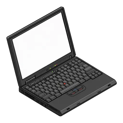 IBM ThinkPad X30のピクセルアート