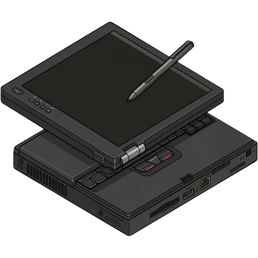 IBM ThinkPad X41 Tablet pixel art