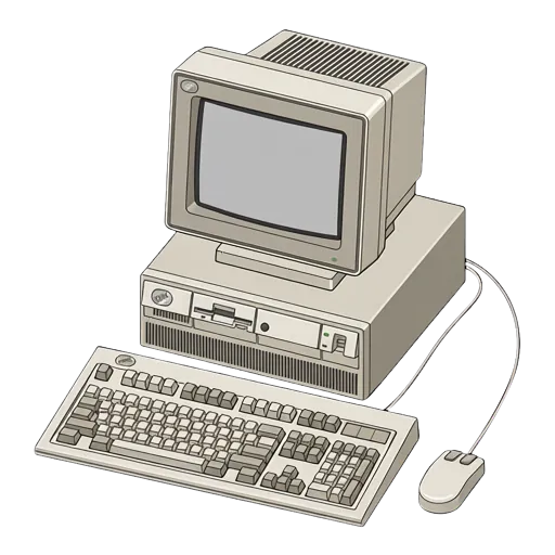 IBM PS/2 모델 70 픽셀아트