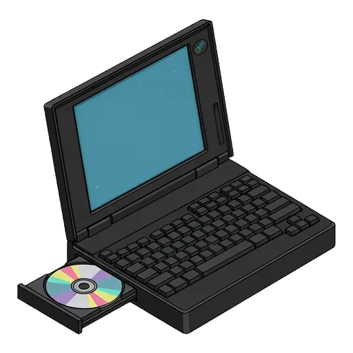IBM 씽크패드 755CD 픽셀아트
