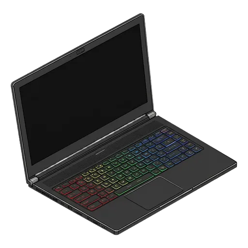 MSI GS63 Stealth pixel art