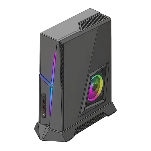 MSI MEG 트라이던트 X 픽셀아트