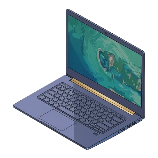 Acer Swift 5 pixel art