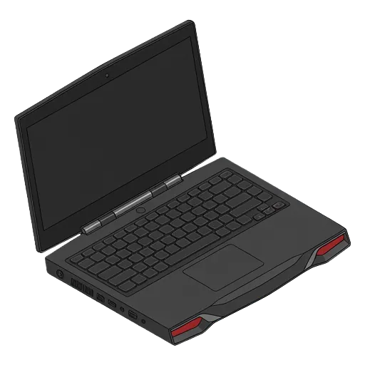 Alienware m14x R1のピクセルアート