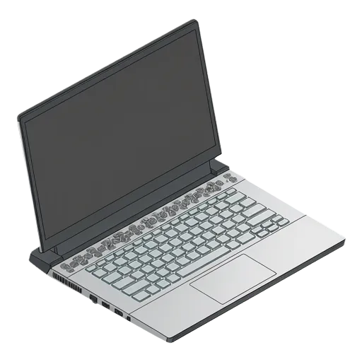 Alienware m15 R5 pixel art
