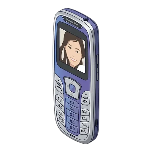 LG Cyon Cyon Bar Type Phone pixel art