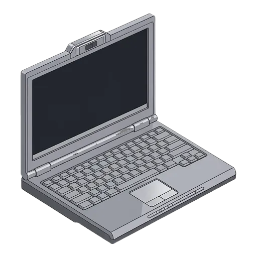 Dell XPS M1210 pixel art