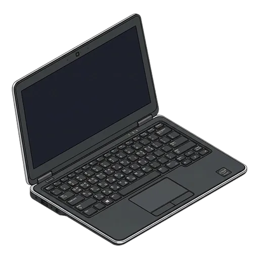 Dell デル Latitude E7240のピクセルアート
