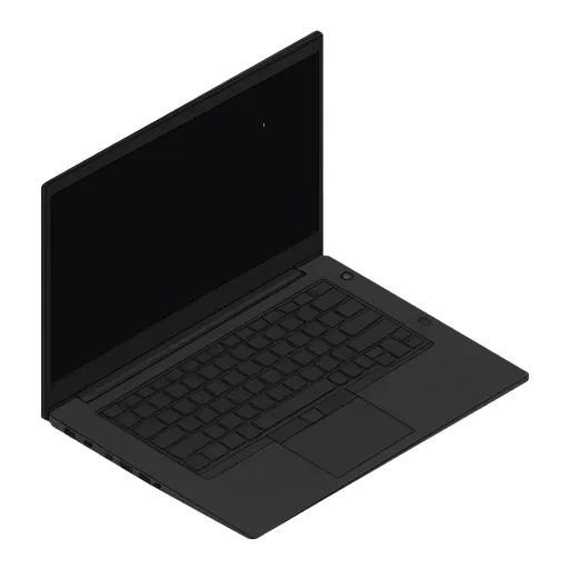 Lenovo レノボ ThinkPad X1 Extreme 第2世代のピクセルアート