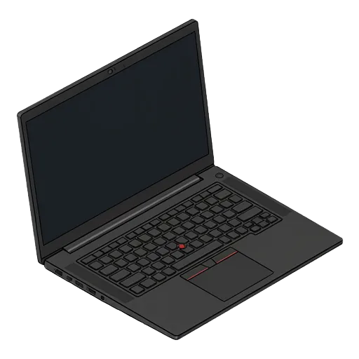 Lenovo ThinkPad P1 Gen 4 pixel art