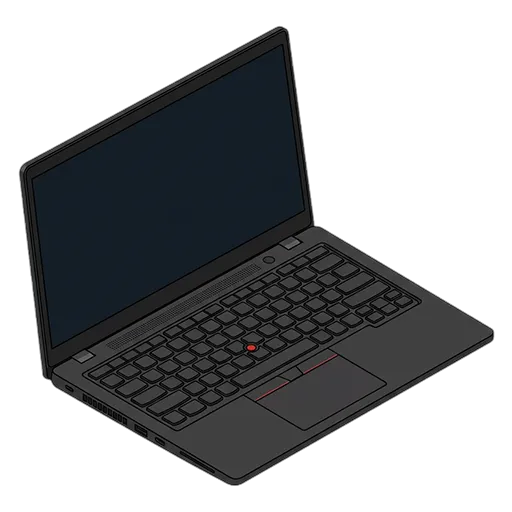 Lenovo レノボ ThinkPad P16s 第1世代のピクセルアート