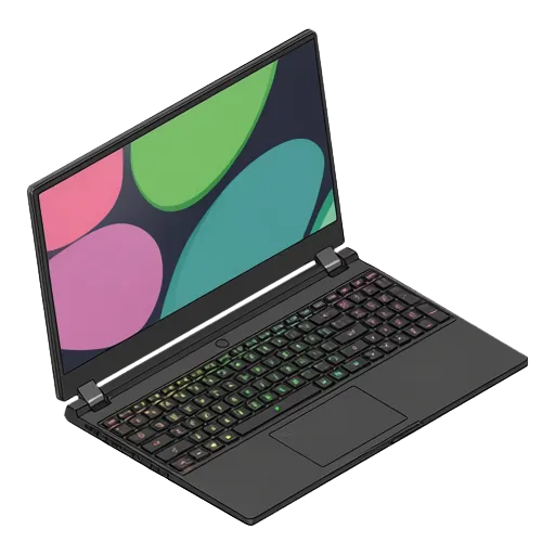 Gigabyte AERO 15 OLED（2021）のピクセルアート