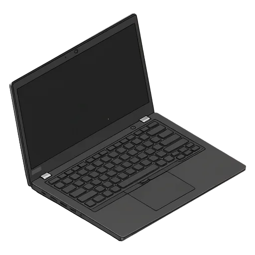 Lenovo レノボ ThinkPad X390のピクセルアート