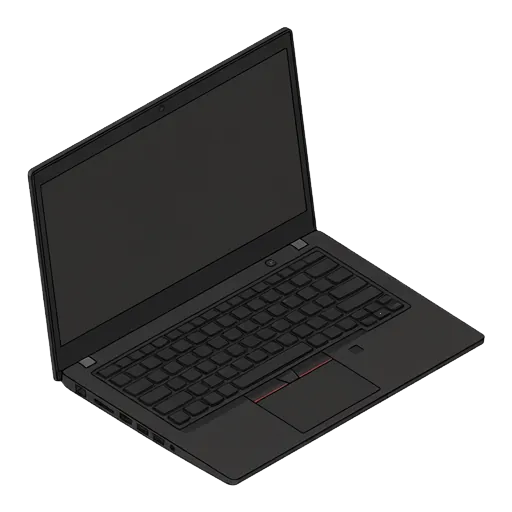 Lenovo レノボ ThinkPad P14s 第1世代のピクセルアート