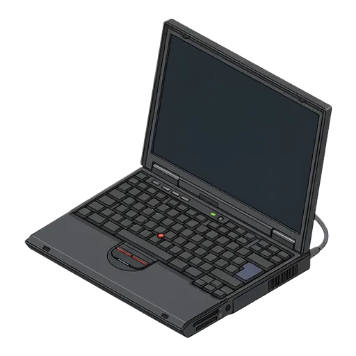 IBM ThinkPad T22 pixel art