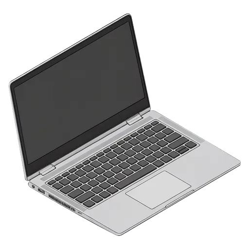 HP EliteBook x360 1040 G6のピクセルアート
