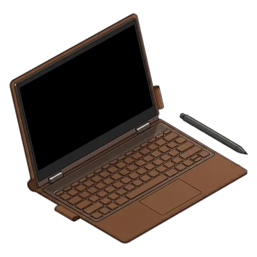 HP Spectre Folio pixel art