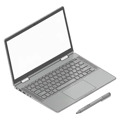 HP Envy x360 15 (2021) pixel art