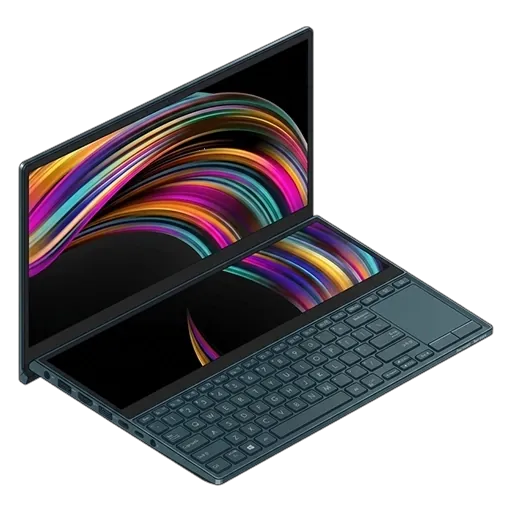 ASUS Zenbook Duo UX481 pixel art