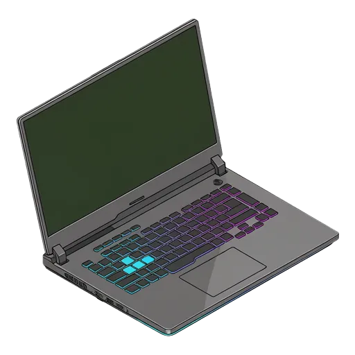 에이수스 ROG 스트릭스 G17 (2022) 픽셀아트