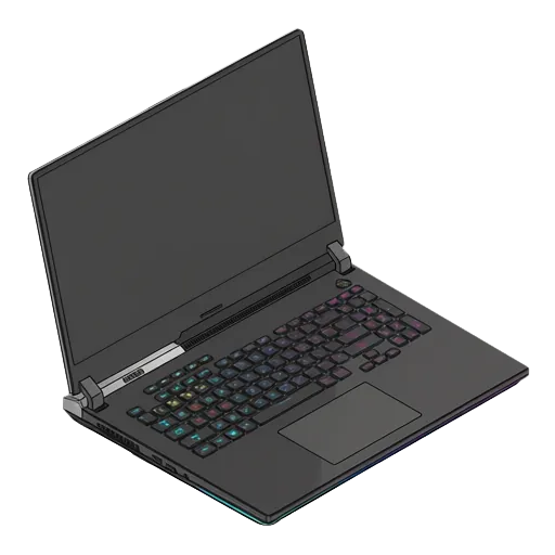 에이수스 ROG 스트릭스 스카 17 (2022) 픽셀아트
