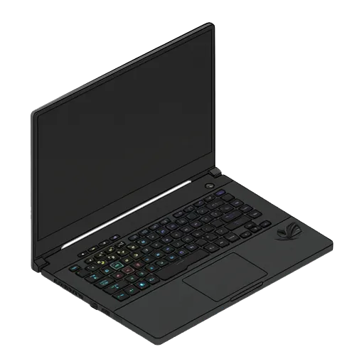 에이수스 ROG 제피러스 S17 픽셀아트