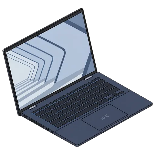 에이수스 엑스퍼트북 B9 OLED 픽셀아트