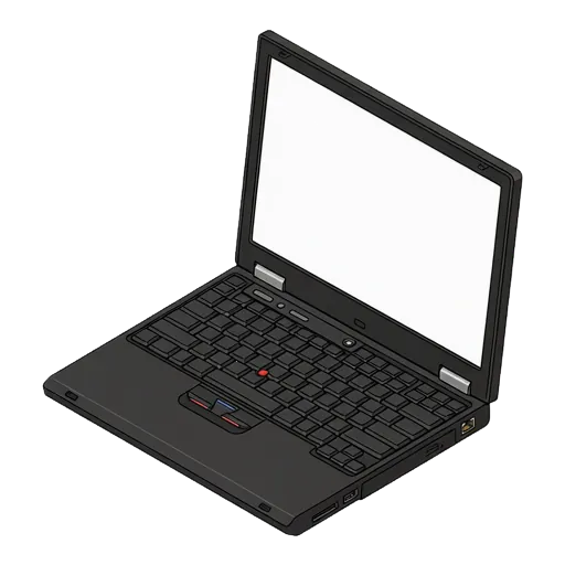 IBM ThinkPad X24 pixel art