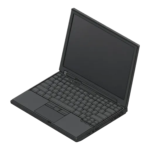 IBM ThinkPad X41 pixel art