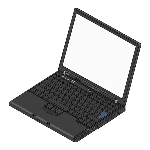 Lenovo ThinkPad X60s pixel art