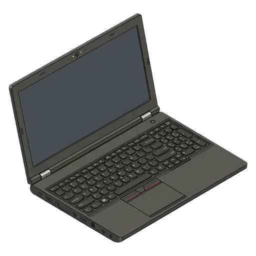 Lenovo ThinkPad W541 pixel art