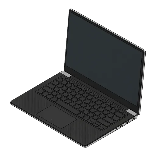 Dell デル XPS 13 7390 Developer エディションのピクセルアート