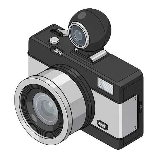 Lomography Fisheye No. 2 pixel art