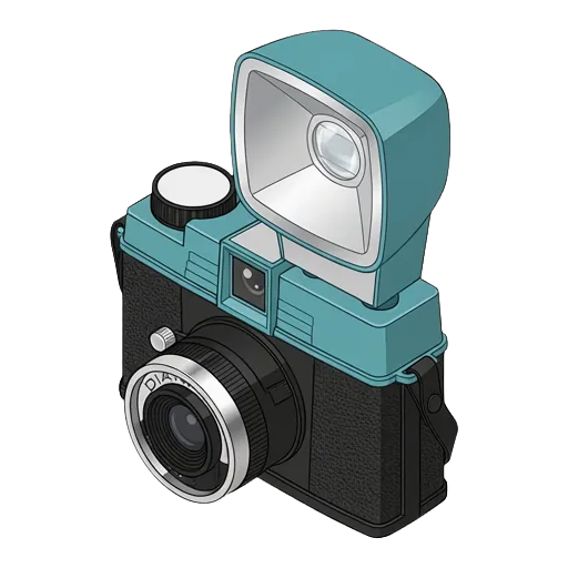 Lomography Diana Miniのピクセルアート