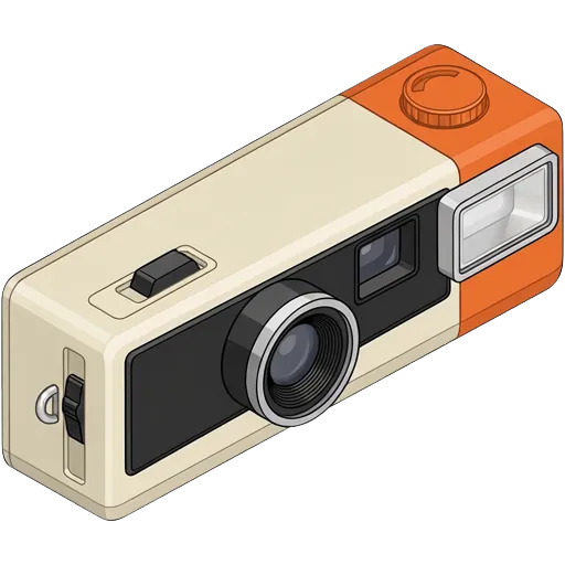 Lomography Lomomatic 110のピクセルアート