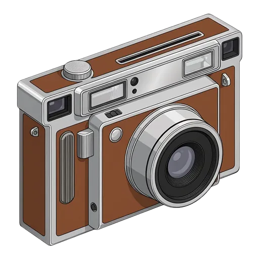 Lomography Lomo'Instant Wide Glassのピクセルアート