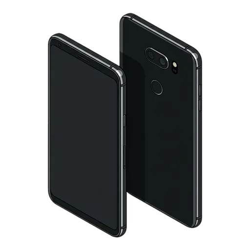 LG V30 ThinQ Signature Edition pixel art